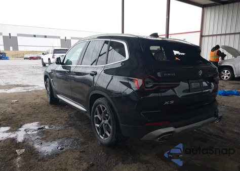 2024 BMW X3 Sdrive30I from USA, damaged, VIN 5UX43DP01R9X37799